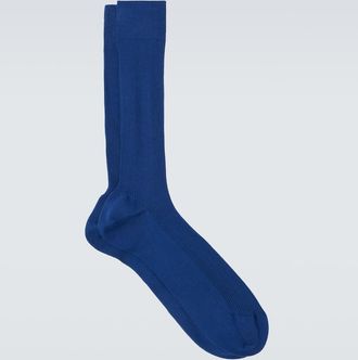 Tom Ford Calcetines acanalados de algod&oacute;n