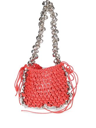 Niccolò Pasqualetti Sonoro bell embellished mini bag - women - Polyurethane/Metal - One Size - Red