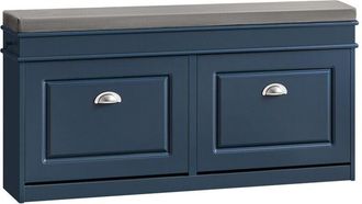 SoBuy Sobuy - Hallway Shoe Bench Shoe Rack Shoe Cabinet with Seat Cushion,FSR64-B