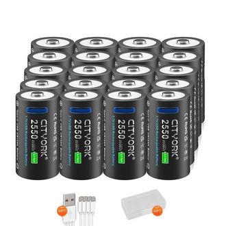 OEM Bater&iacute;a De Iones De Litio, Capacidad De 2550 Mwh, Compatible Con Varios Modelos, Paquete De 20 Unidades