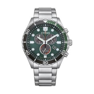 Citizen At 2561-81X - Sport At 2561-81X OF Sporty Aqua Chrono - Dames - Horloges - Groen - ONE Size - Accessoires