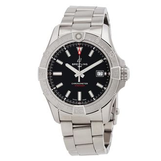 Breitling Pre-owned Breitling Avenger Automatic Black Dial Mens Watch A17328101B1A1