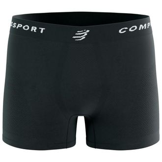 Compressport Seamless Boxer Unterhose f&uuml;r Herren | schwarz