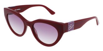 Karl Lagerfeld KL6047S 604 Womens Sunglasses Burgundy Size 52