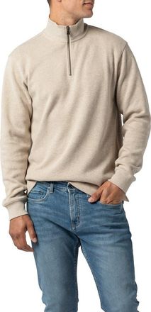 Rodd & Gunn Alton Ave Regular Fit Pullover Sweatshirt in Camel at Nordstrom, Size Xxx-Large