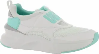 UGG Womens La Flex Sneaker In Wsy - White And Sky Blue