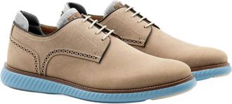 Martin Dingman Mens Countryaire Nubuck Plain Toe Shoe In Sand