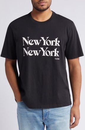 Corridor New York New York Graphic T-Shirt in Black at Nordstrom, Size Small
