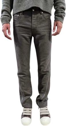 Rick Owens Hombre, Vaqueros, Gris, Talla: W33