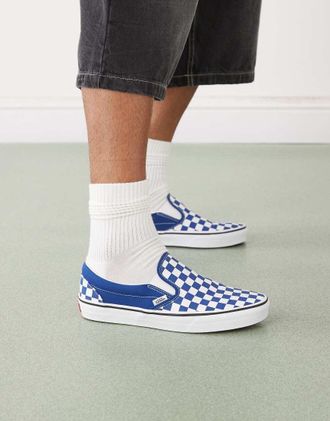Vans Classic - Scarpe senza lacci blu autentico