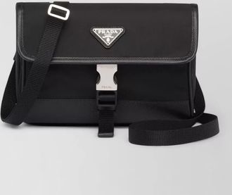 Prada technology messenger bag adjustable strap hardware