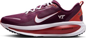 Nike Mens College Vomero 18 (Virginia Tech) Road Running Shoes in Red | IQ6896-600
