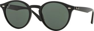 Ray-Ban Klassieke zonnebril met groene glazen - unisex - Zonnebrillen - Zwart - 49 MM - Accessoires