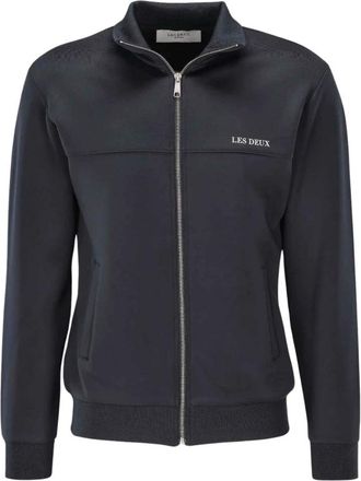 Les Deux Ballier Track Jacket - Heren - Sweatshirts & Hoodies - Blauw - Maat: XL Poliester