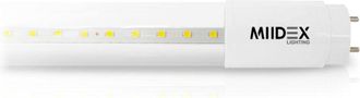 Vision-EL Confezione da 10 tubi LED T8 - fase/neutro sullo stesso lato IP20 1500mm - 4000K bianco neutro - 16W - tubo ad alte prestazioni THD10% (senza PET)