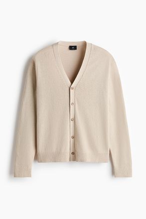 H&M Cardigan in Relaxed Fit - Beige