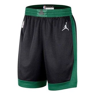 Nike Jordan Air Jordan Dri-FIT NBA Boston Celtics Statement Edition Swingman Basketball Shorts Black Green DO9424-010