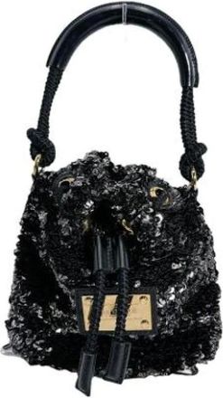 Louis Vuitton Pre-owned Bucket Bags, female, Black, Size: ONE SIZE Pre-owned Bucket Bag