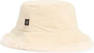Nanette Lepore Corduroy Bucket Hat in Ivory at Nordstrom Rack