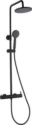 OEM Lluvibath Co5000500s084030 Clement Columna Ducha Negro Mate