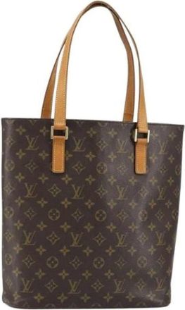 Louis Vuitton Pre-owned Tote Bags, female, Brown, Size: ONE SIZE Pre-owned Vintage Canvas Tote Bag