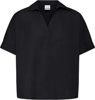 Ichi Mujer, Blusas y Camisas, Negro, Talla: L
