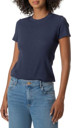 Kut from the Kloth Langley Rib Top in Navy at Nordstrom, Size X-Large