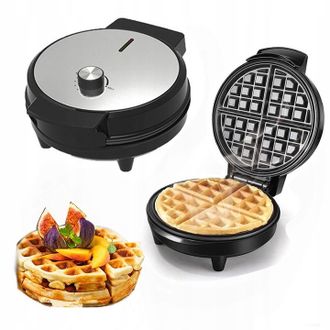 OEM Gofrera De 1000 W Para 1 Gofre Grande Y Crujiente. Control De Temperatura. Alta Potencia