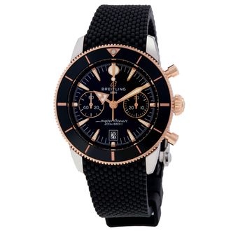 Breitling Superocean Heritage Chronograph Automatic Chronometer Black Dial Mens Watch UB0156H11B1S1