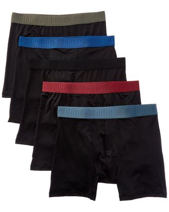 Puma Puma Set Of 5 Performance Boxer Brief