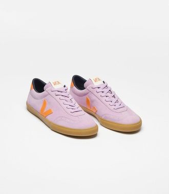 Veja Volley su&egrave;de leren sneakers