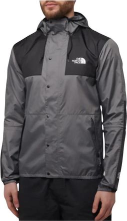 The North Face Seasonal Mountain Windbreaker Jacket - Heren - Regenjassen - Grijs - L - Polyester - Fitness