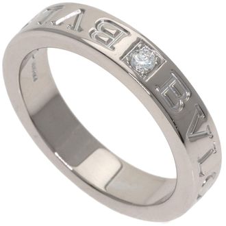 Bulgari White Gold (18K) Band Ring (Pre-Owned)
