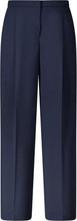 Seductive Wijde broek - Dames - Wijde Broeken - Blauw - 2XL - Broeken