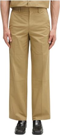 Helmut Lang Field Carpenter Pants - Heren - Straight fit broeken - Groen - W33 - Katoen - Broeken