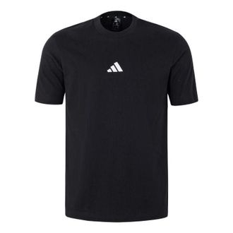 adidas Essentials T-Shirt Black White JY8562