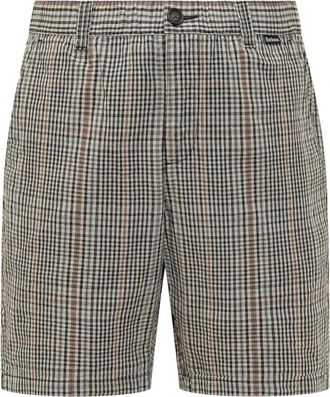 Barbour Fife Checked Short - Heren - Korte Broeken - Veelkleurig - S - Katoen - Korte Broeken