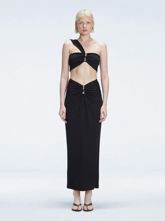 Moeva Lane Cover Up Top Resortwear in Black at Nordstrom, Size X-Small Eu