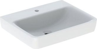 Keramag Keramag - Geberit Renova Plan, lavabo, 60x48 cm, 1 agujero para grifo, sin