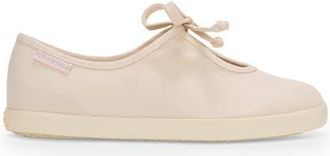Superga 2442 Ballerina Lace Linen in Beige Natural-Beige Dark at Nordstrom, Size 37