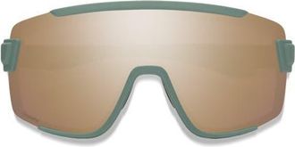 Smith Wildcat ChromaPop Shield Snow Goggles in Matte Alpine Green /Rose Gold at Nordstrom