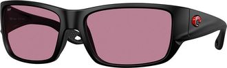 Costa 6S9132 Schoolie Polarized 913204 Mens Sunglasses Black Size 56