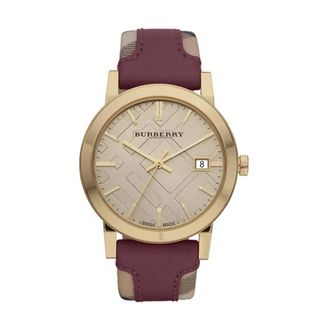 Burberry Dames, Accessoires, Geel, Maat: ONE Size Leer
