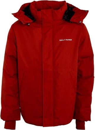 Daily Paper Clothing Winterjas - Heren - Winterjassen - Rood - XL - Jassen