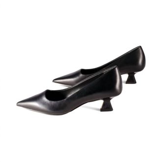 Franco Sarto Diva Leather Pumps In Black
