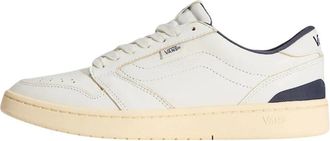 Vans Court Low - Heren - Sneakers - Wit - 42 EU - Leer - Schoenen