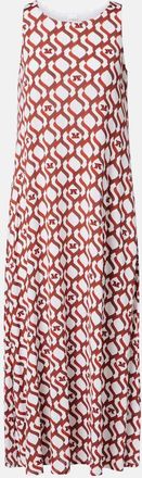 Max Mara Paste printed midi dress