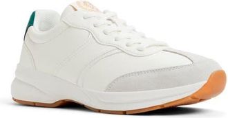 Aldo Clubchic Platform Sneaker in White Combo at Nordstrom, Size 8.5