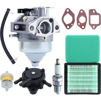 OEM Kit De Carburador Para Cortac&eacute;sped Honda Gcv190, Adefol Incluye Filtro De Aire, Buj&iacute;a Y Bomba De Combustible, 9 En 1