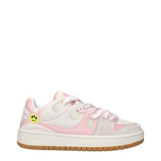 Barrow Witte Leren Lage Sneakers